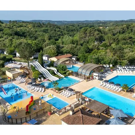 Camping Pivert 7p 3bdrms Airconpremium Saint-Crépin-et-Carlucet